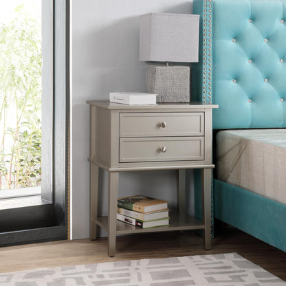 Vibrant Contemporary Nightstand - The Sleep Loft - Online Mattress Showroom NYC