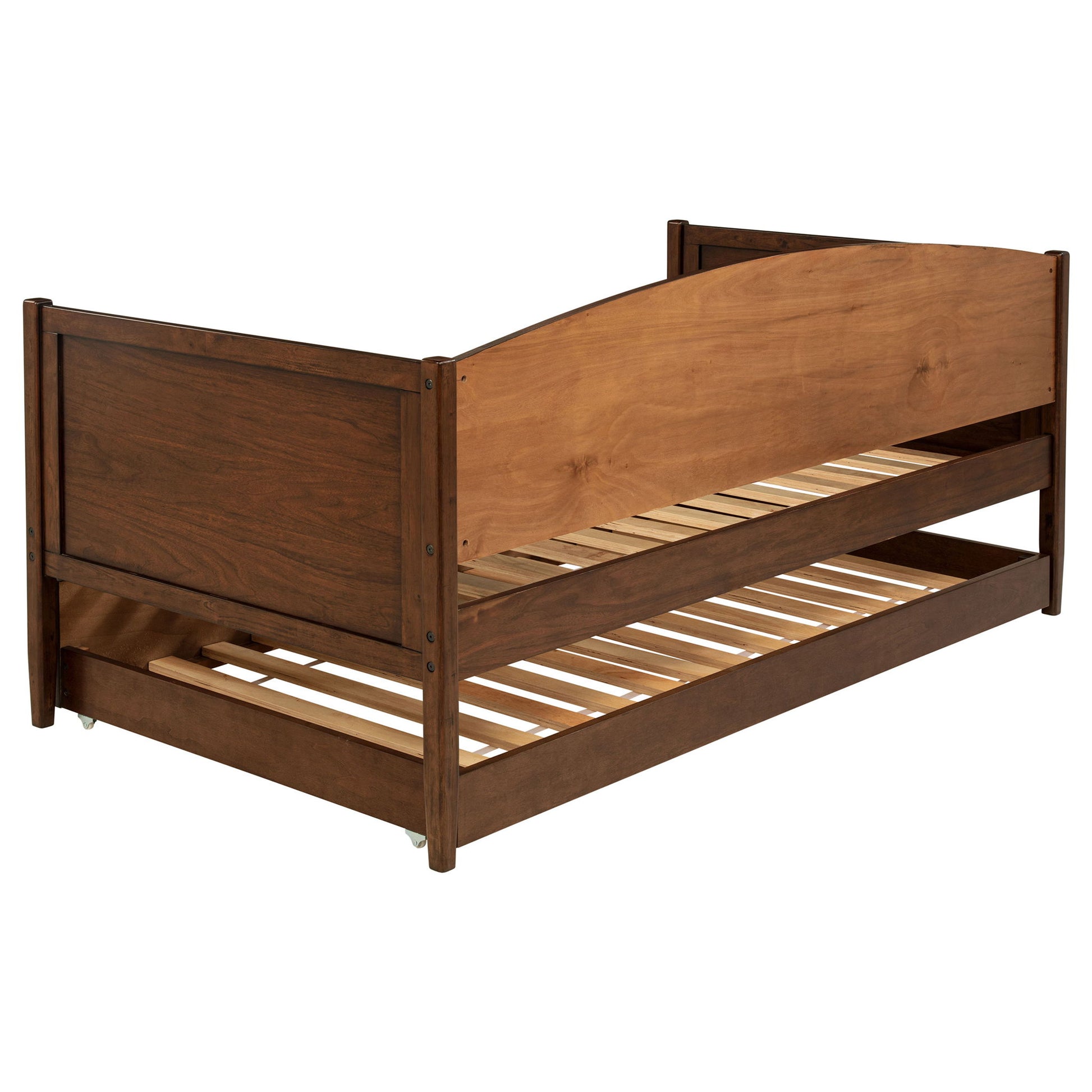 Fallbrook - Twin Daybed With Trundle - Walnut - The Sleep Loft - Online Mattress Showroom NYC