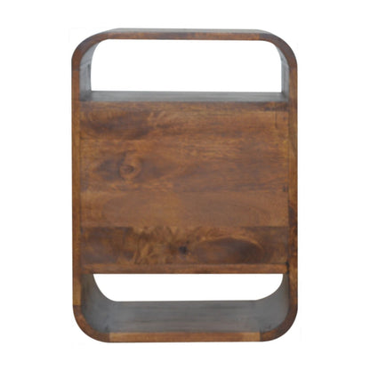 Curve Drawer Nightstand - The Sleep Loft - Online Mattress Showroom NYC