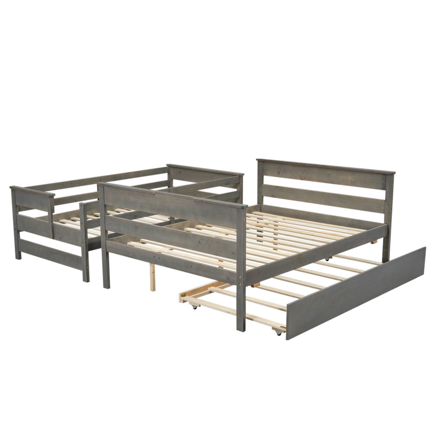 Detachable Design Bunk Bed With Ladder - The Sleep Loft - Online Mattress Showroom NYC