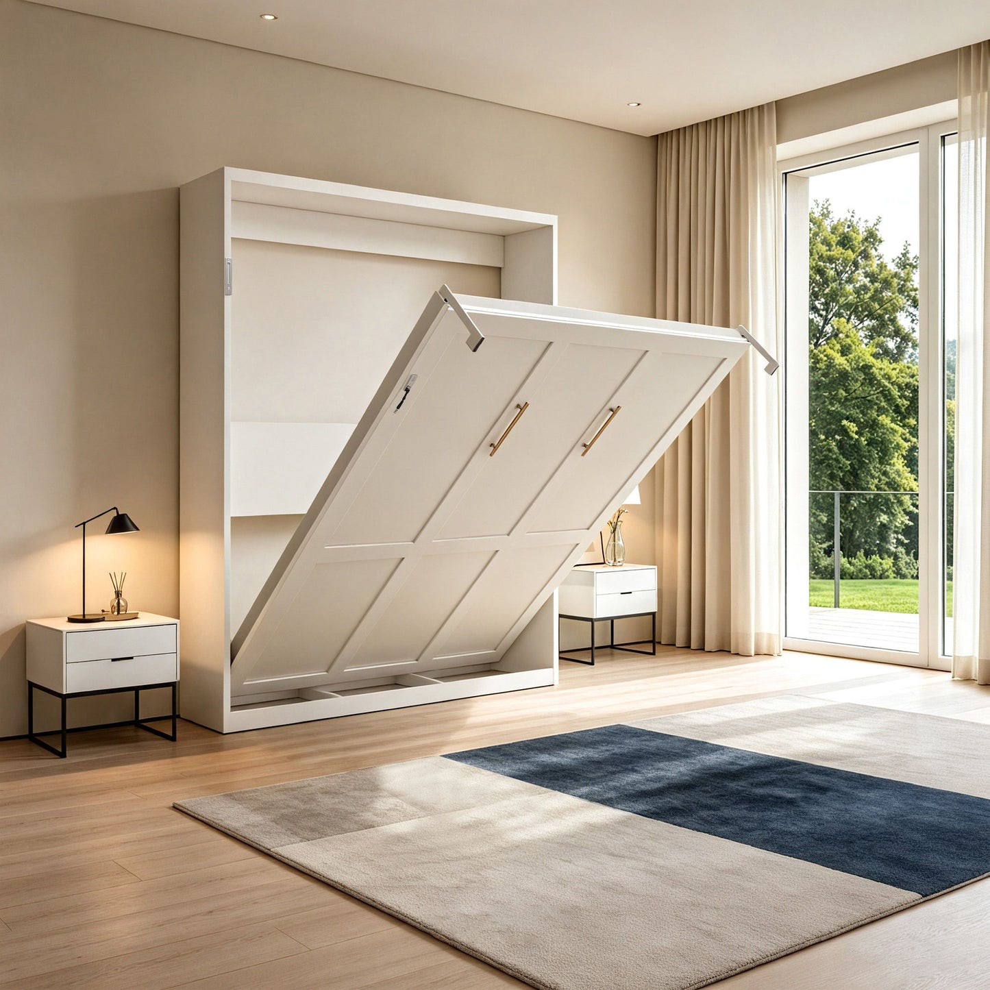 Folding Vertical Murphy Wall Bed - The Sleep Loft - Online Mattress Showroom NYC