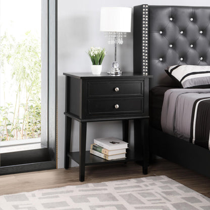 Vibrant Contemporary Nightstand - The Sleep Loft - Online Mattress Showroom NYC