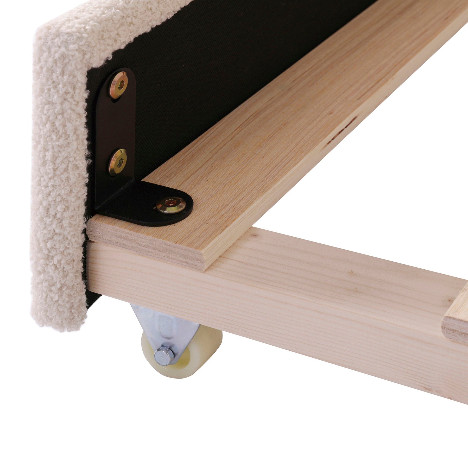 Upholstered Daybed With Storage Armrests, Trundle And Latest Integrated tooth Audio System - The Sleep Loft - Online Mattress Showroom NYC