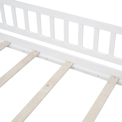 Bed House Bed Frame With Fence - The Sleep Loft - Online Mattress Showroom NYC