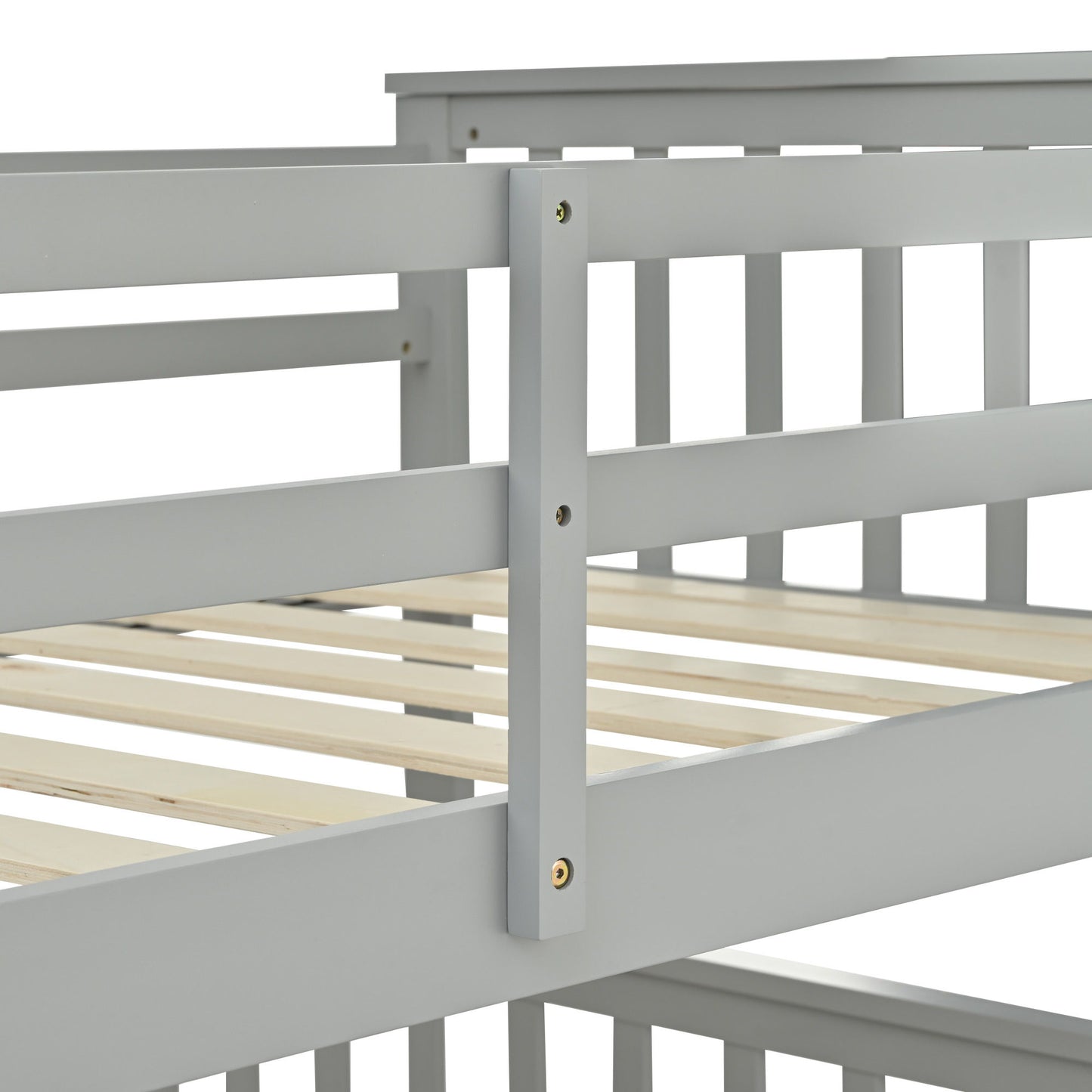 Bunk Bed With Ladder, And Safety Guard Rails - The Sleep Loft - Online Mattress Showroom NYC