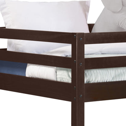 Gaston - Twin Loft Bed - Espresso - The Sleep Loft - Online Mattress Showroom NYC