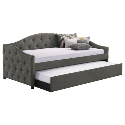 Tremont - Twin Daybed With Trundle - Gray - The Sleep Loft - Online Mattress Showroom NYC