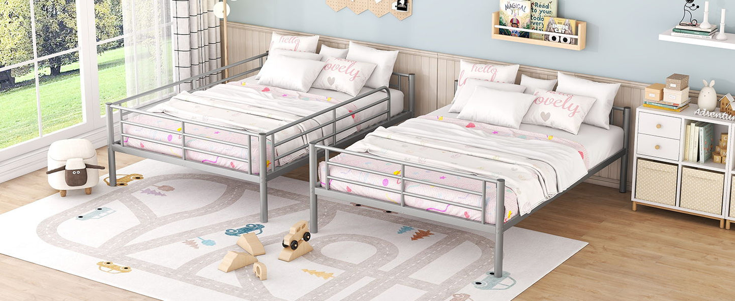 Steel Construction Bunk Bed - The Sleep Loft - Online Mattress Showroom NYC