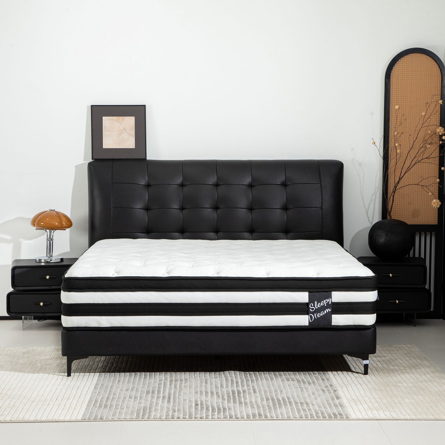 12" Breathable Hybrid Mattress, Memory Foam, Individual Pocket Springs - The Sleep Loft - Online Mattress Showroom NYC