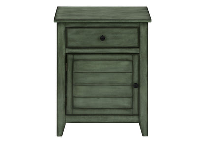 Accent Nightstand, Storage Drawer, Transitional - The Sleep Loft - Online Mattress Showroom NYC