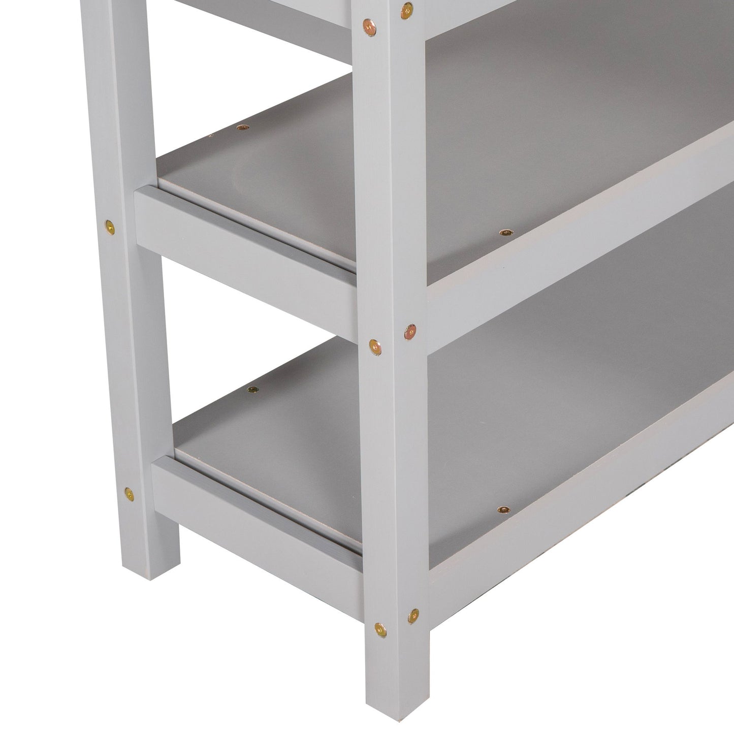Loft Bed With Storage Shelves And Under Bed Desk - The Sleep Loft - Online Mattress Showroom NYC
