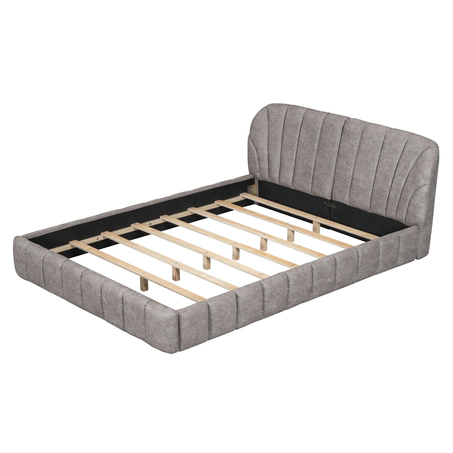 Elegant Design Upholstered Platform Bed - The Sleep Loft - Online Mattress Showroom NYC