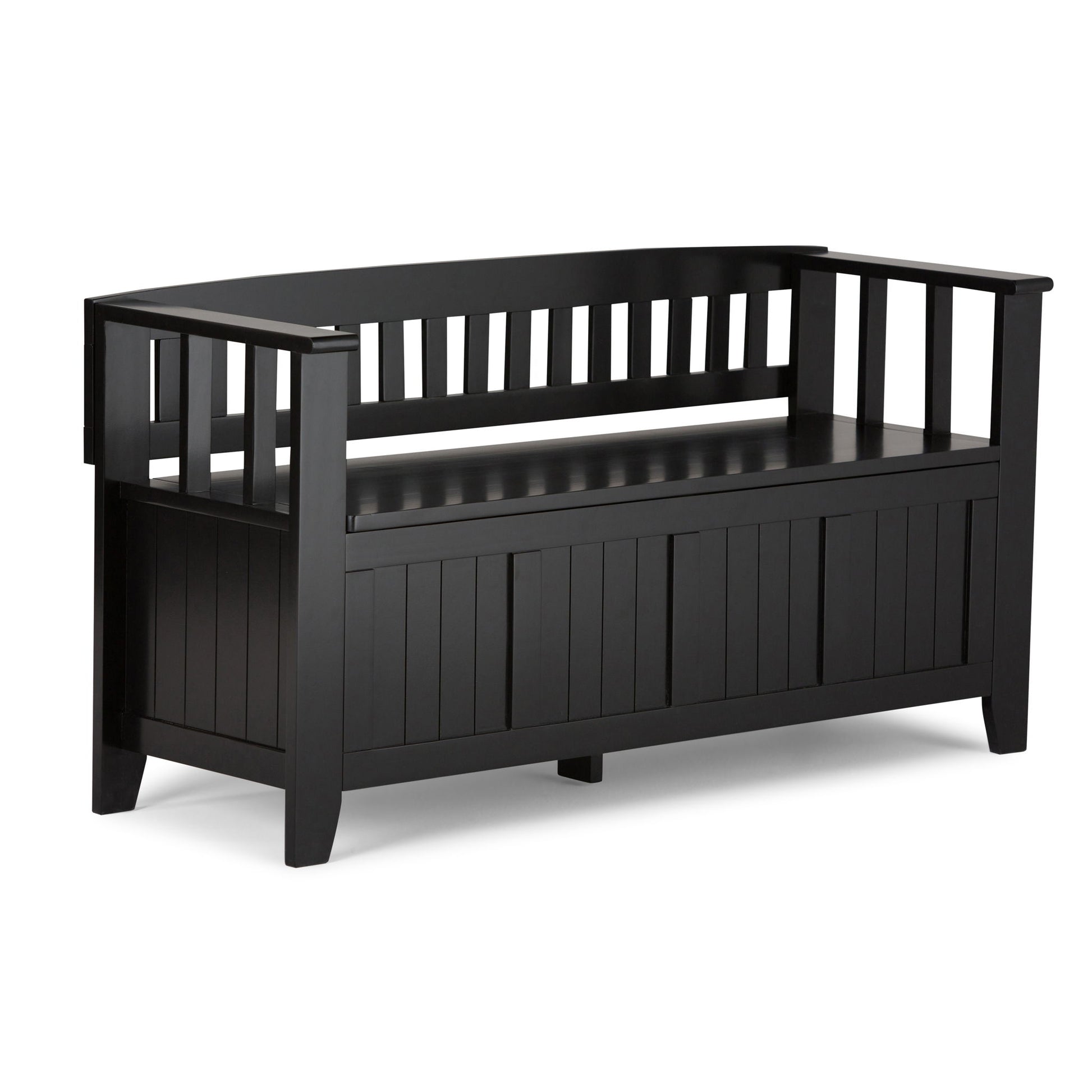 Acadian - Entryway Storage Bench, Handcrafted - The Sleep Loft - Online Mattress Showroom NYC