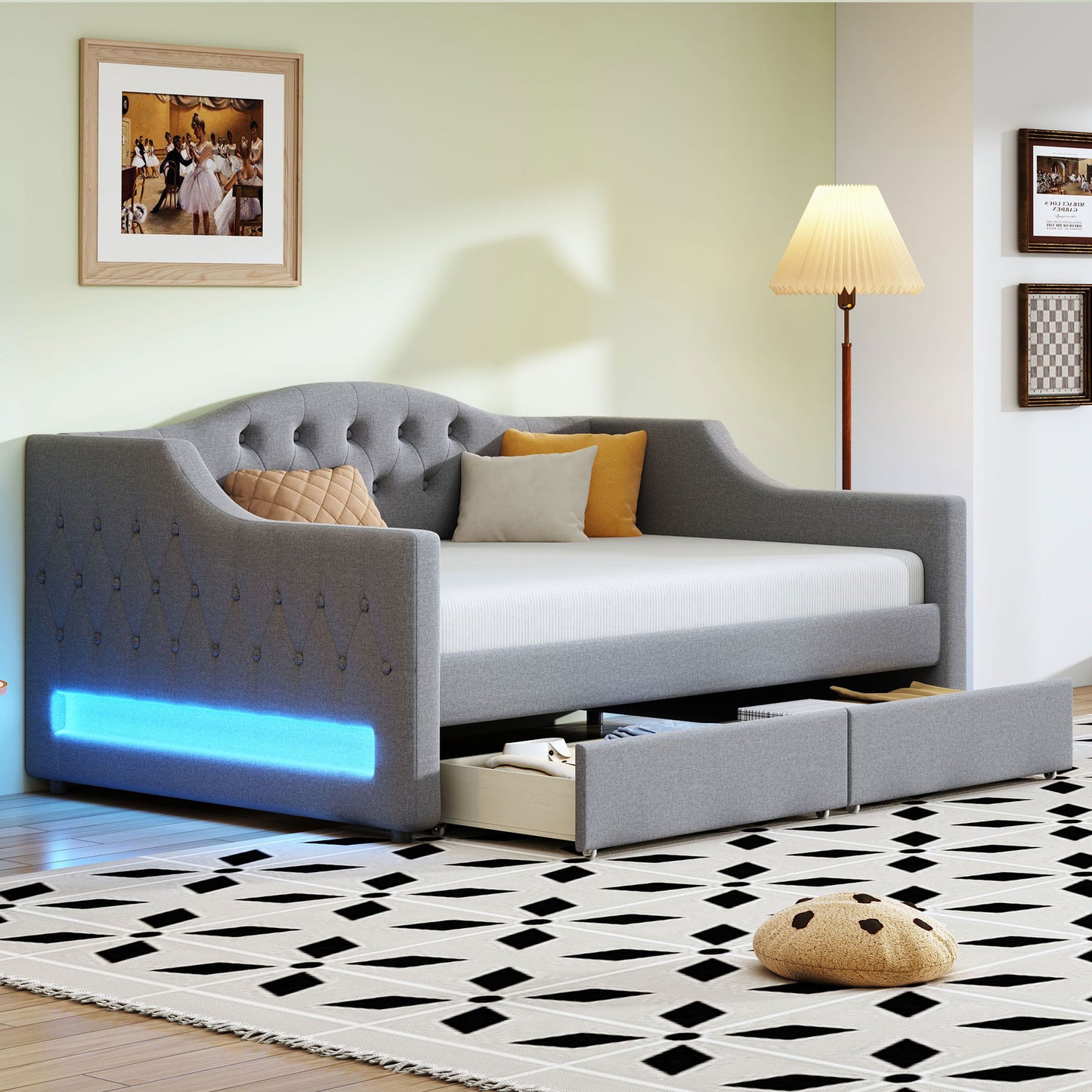 Daybed With LED Belt - The Sleep Loft - Online Mattress Showroom NYC