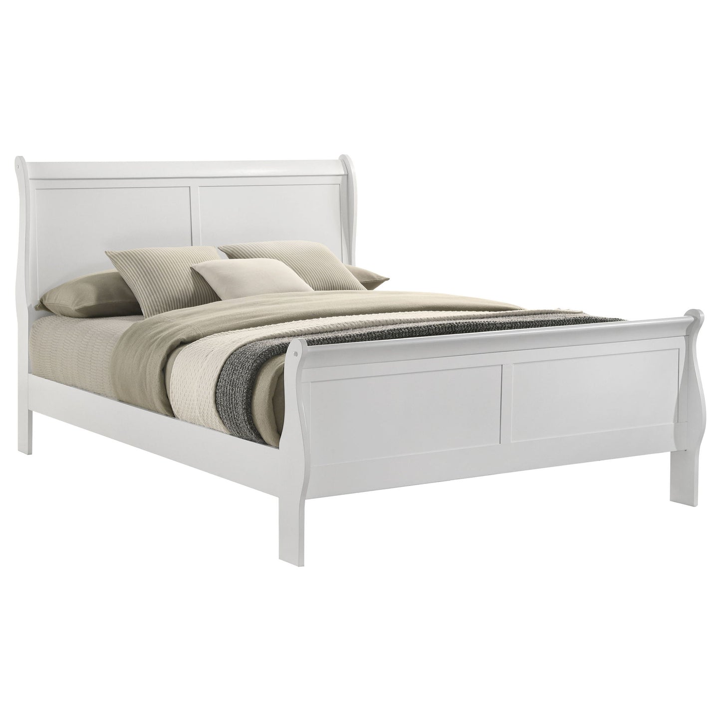 Mckee - Sleigh Panel Bed - The Sleep Loft - Online Mattress Showroom NYC