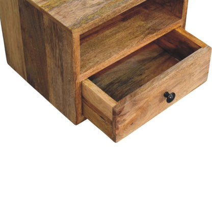 Solis - 1 Drawer Wall Mounted Nightstand - The Sleep Loft - Online Mattress Showroom NYC