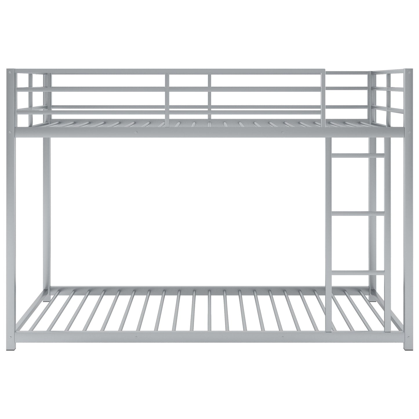 Metal Bunk Bed, Low Bunk Bed With Ladder - The Sleep Loft - Online Mattress Showroom NYC