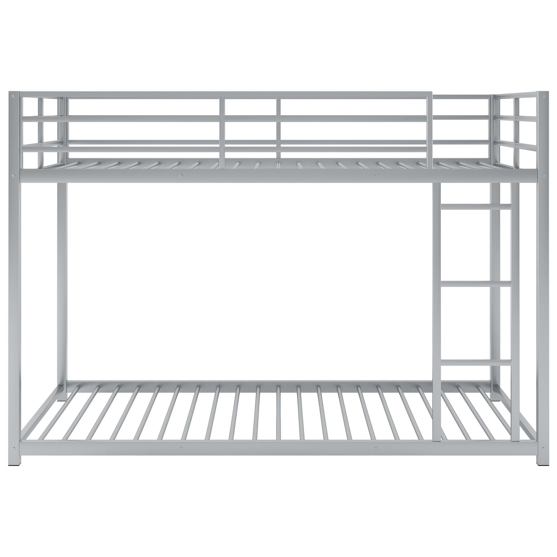 Metal Bunk Bed, Low Bunk Bed With Ladder - The Sleep Loft - Online Mattress Showroom NYC