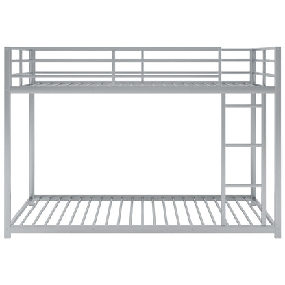 Metal Bunk Bed, Low Bunk Bed With Ladder - The Sleep Loft - Online Mattress Showroom NYC