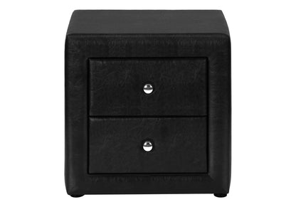 Nightstand, Storage Drawer Versatile Use, Upholstered, Transitional - The Sleep Loft - Online Mattress Showroom NYC
