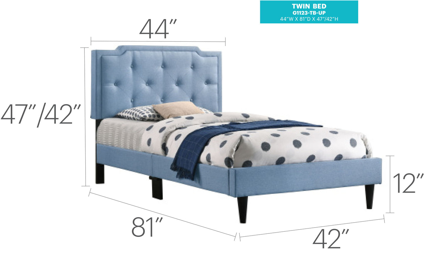 Button Tufted Bed Charming For Cozy Spaces - The Sleep Loft - Online Mattress Showroom NYC