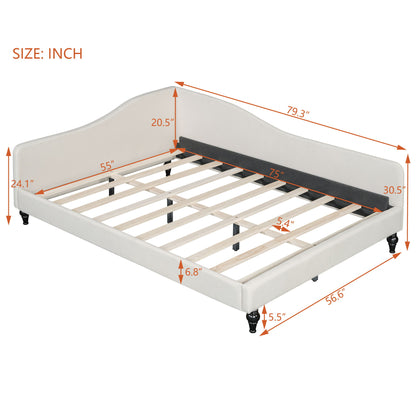Modern L Shaped Daybed With Legs - The Sleep Loft - Online Mattress Showroom NYC