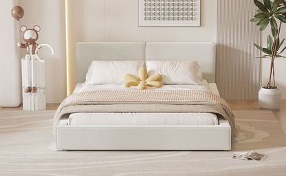 Upholstered Platform Bed, Grounded Bed With Solid Frame - The Sleep Loft - Online Mattress Showroom NYC