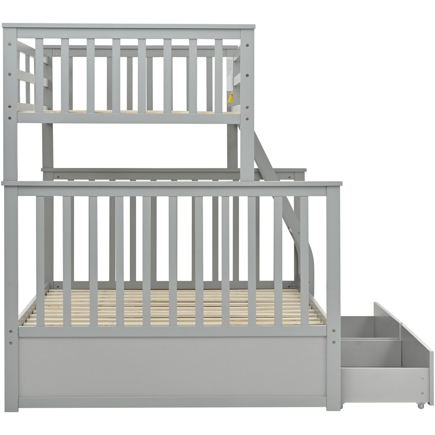 Bunk Bed With Ladder, And Safety Guard Rails - The Sleep Loft - Online Mattress Showroom NYC