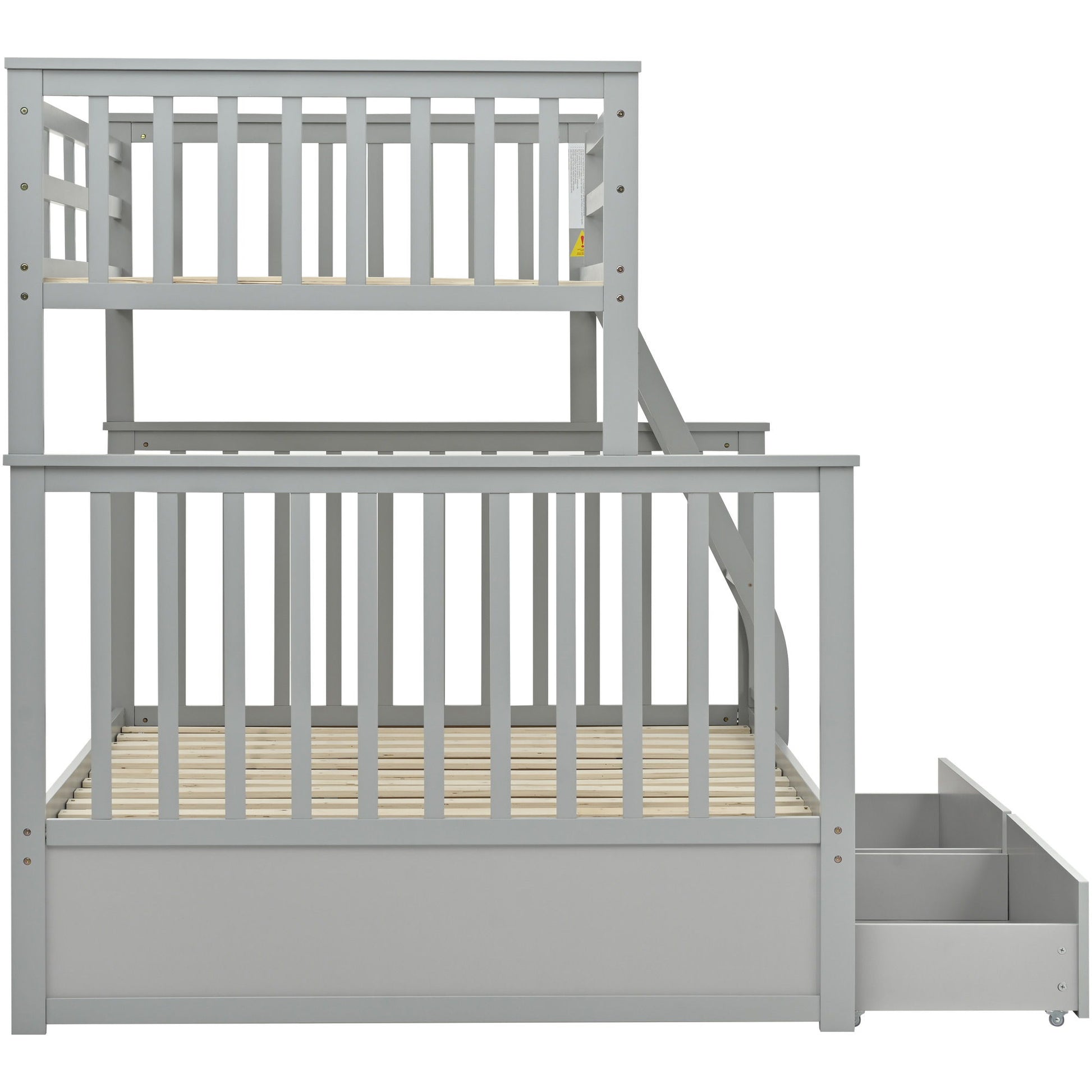 Bunk Bed With Ladder, And Safety Guard Rails - The Sleep Loft - Online Mattress Showroom NYC