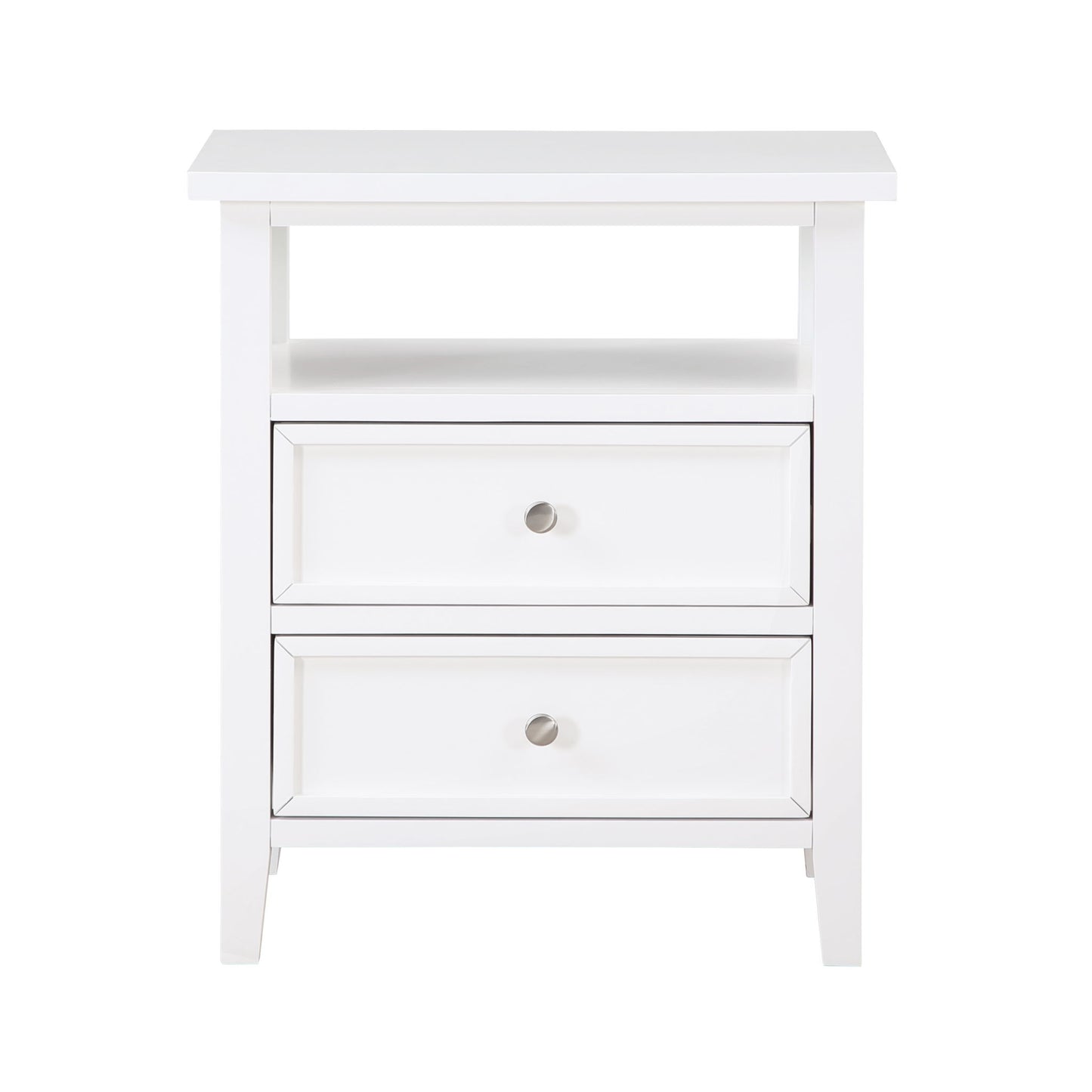 Weston - 2 Drawer Nightstand - The Sleep Loft - Online Mattress Showroom NYC