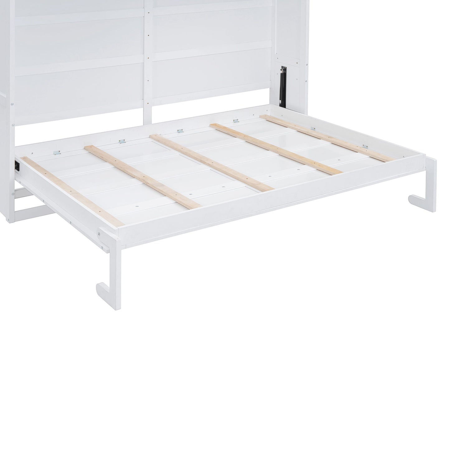Murphy Modern Bed With Top Cabinets For Space Saving And Comfort - The Sleep Loft - Online Mattress Showroom NYC