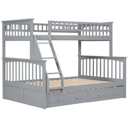 Bunk Bed With Drawers, Convertible Storage Bed - The Sleep Loft - Online Mattress Showroom NYC
