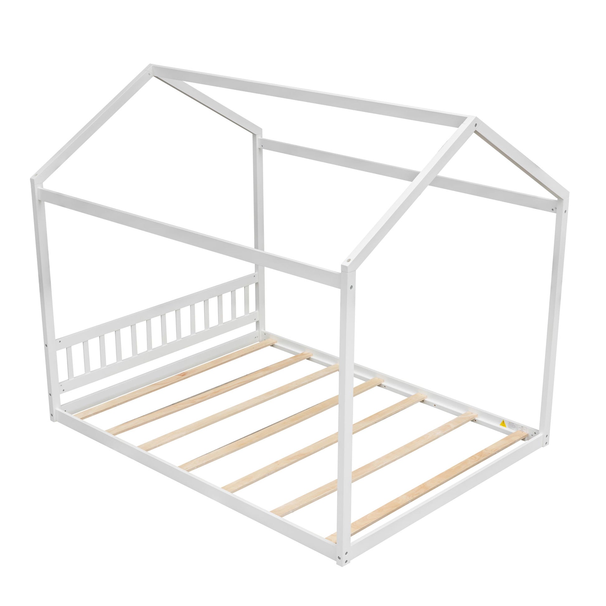 Wooden House Bed With Headboard - The Sleep Loft - Online Mattress Showroom NYC