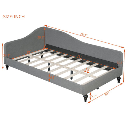 Modern L Shaped Daybed With Legs - The Sleep Loft - Online Mattress Showroom NYC