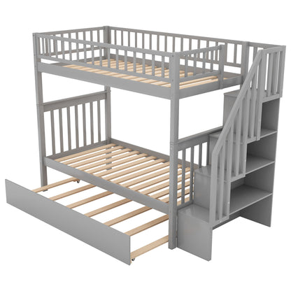 Bunk Bed With Staircase - The Sleep Loft - Online Mattress Showroom NYC