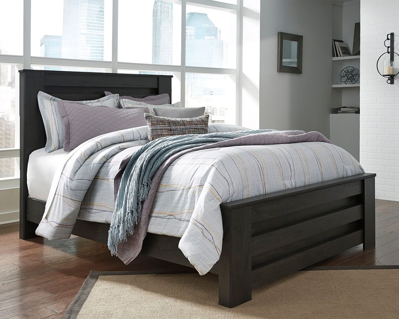 Brinxton - Panel Bed - The Sleep Loft - Online Mattress Showroom NYC