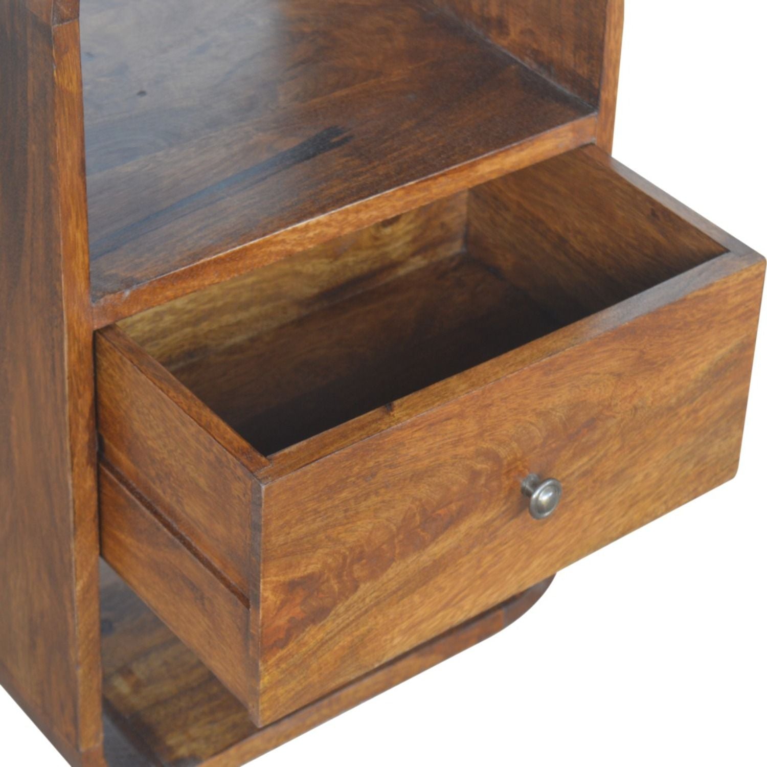 Curve Drawer Nightstand - The Sleep Loft - Online Mattress Showroom NYC