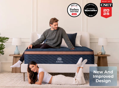 2026 New Brooklyn Bedding Aurora Luxe Cooling Cloud Pillow Top - The Sleep Loft - Online Mattress Showroom NYC