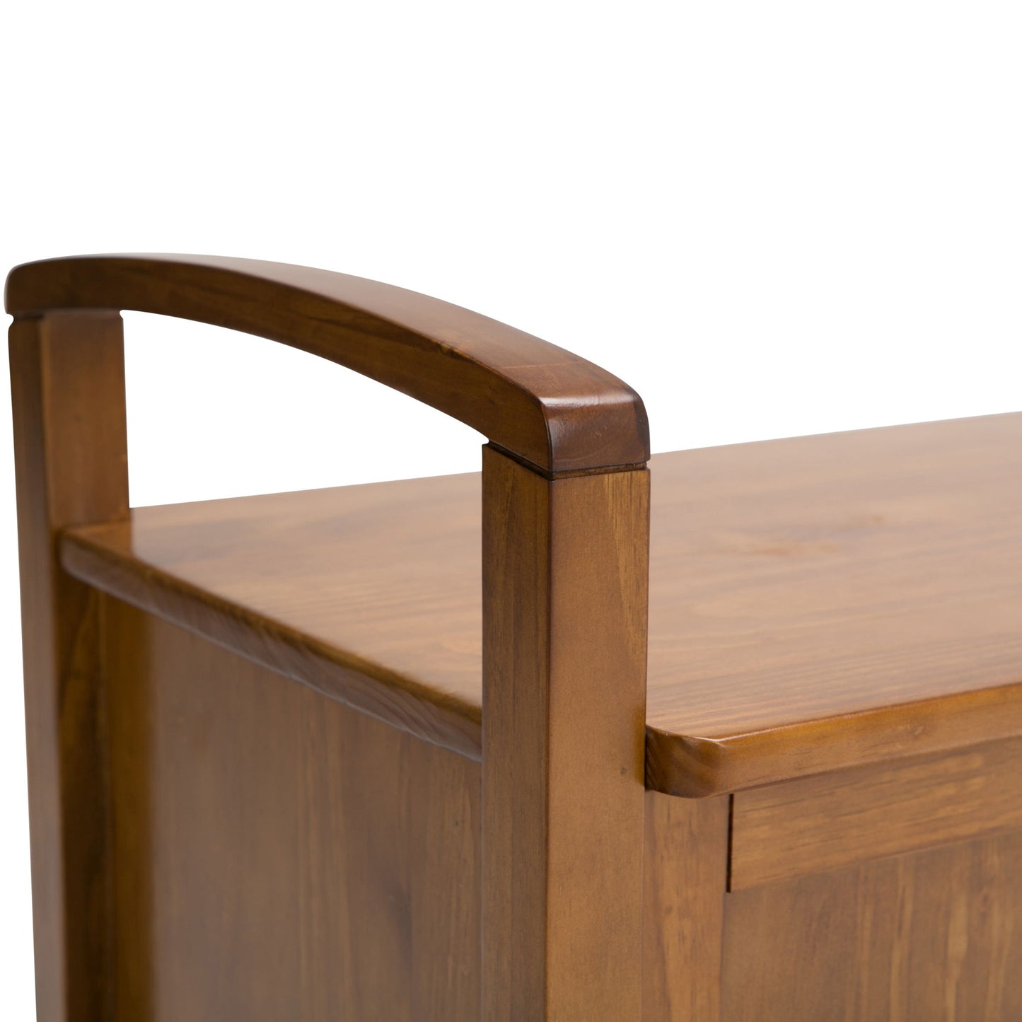 Warm Shaker - Handcrafted Entryway Storage Bench - The Sleep Loft - Online Mattress Showroom NYC