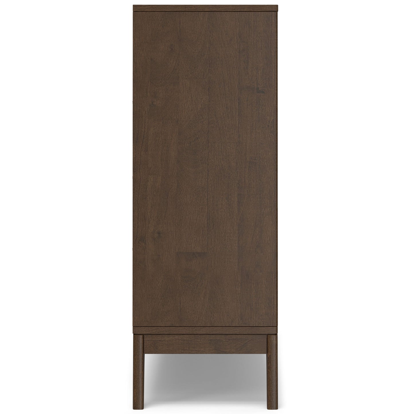 Harper - Low 6 Cube Storage With Drawers - Walnut Brown - The Sleep Loft - Online Mattress Showroom NYC