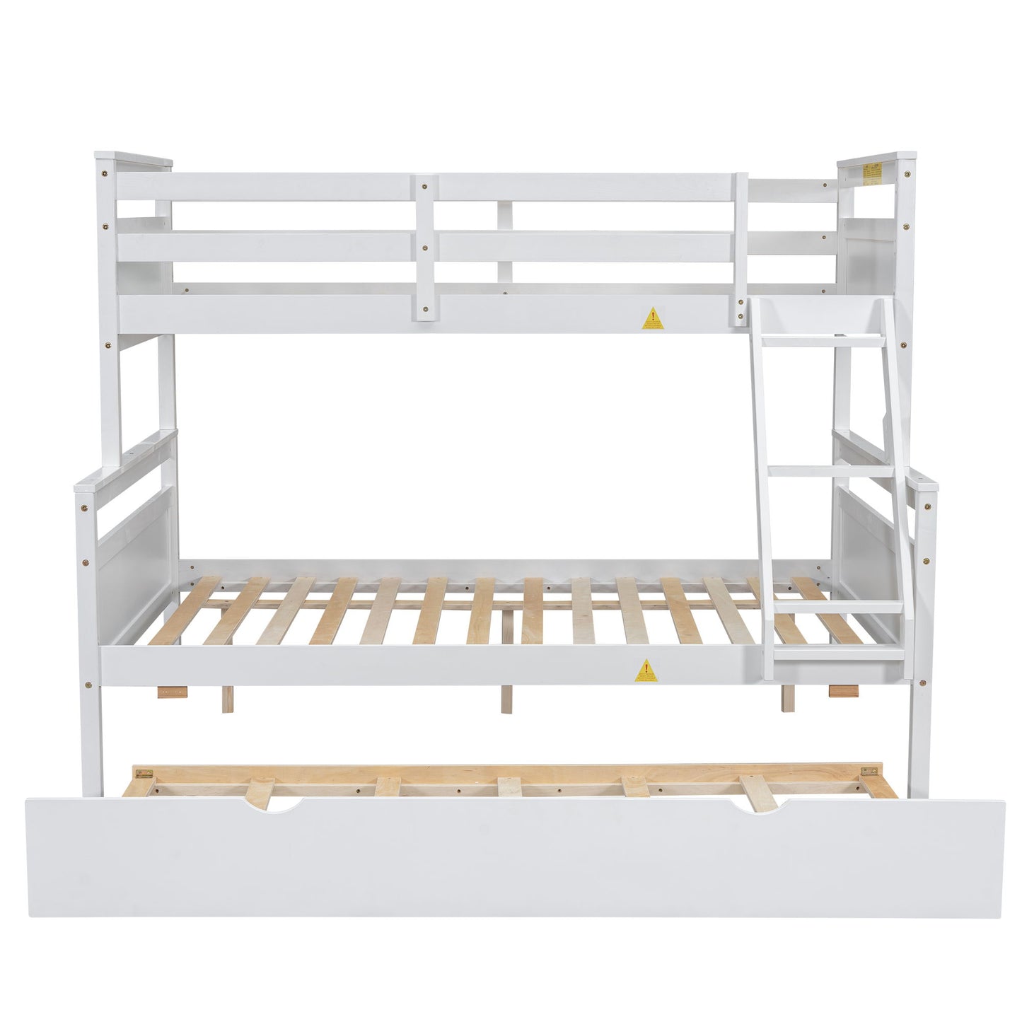 Bunk Bed With Ladder And Safety Guardrail - The Sleep Loft - Online Mattress Showroom NYC