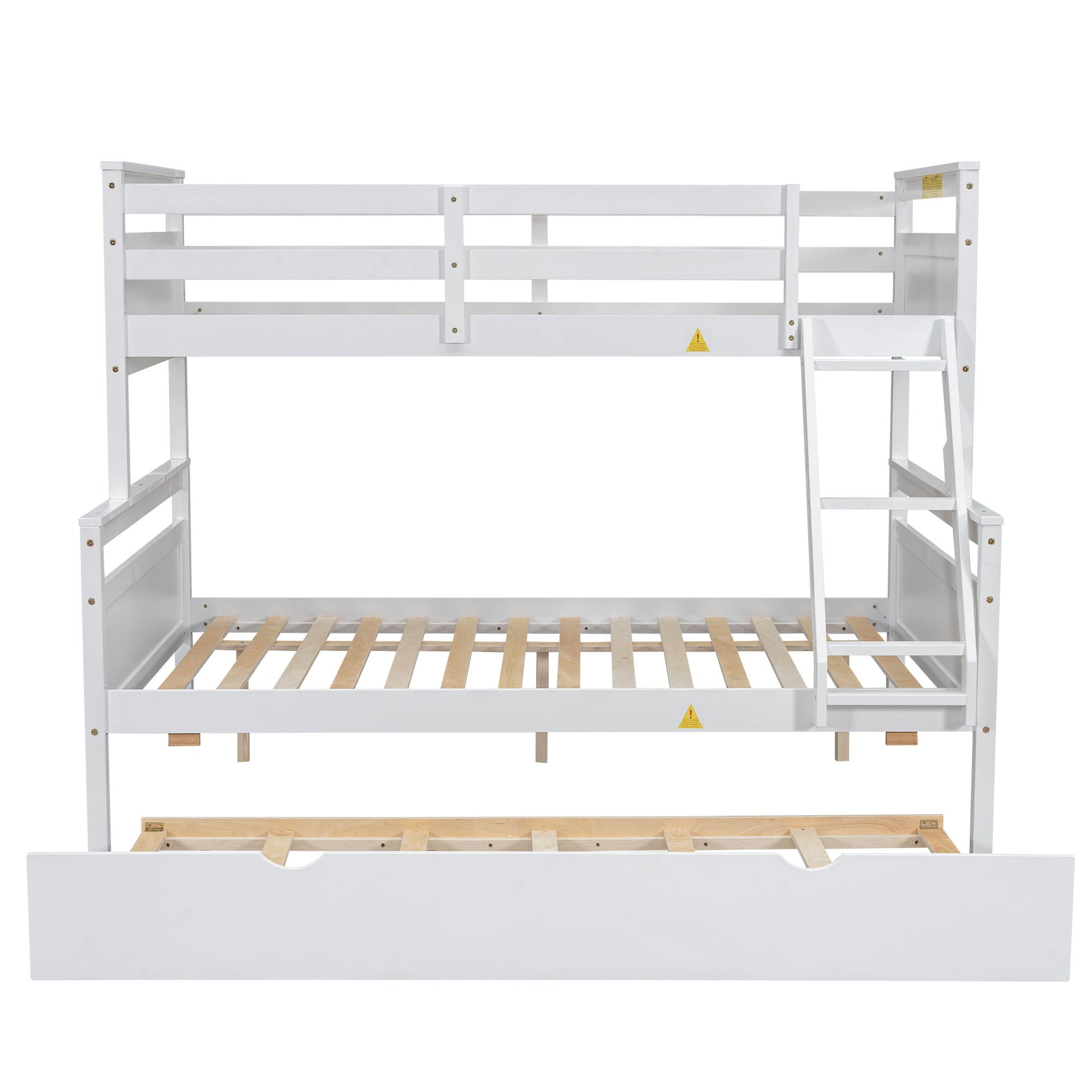 Bunk Bed With Ladder And Safety Guardrail - The Sleep Loft - Online Mattress Showroom NYC
