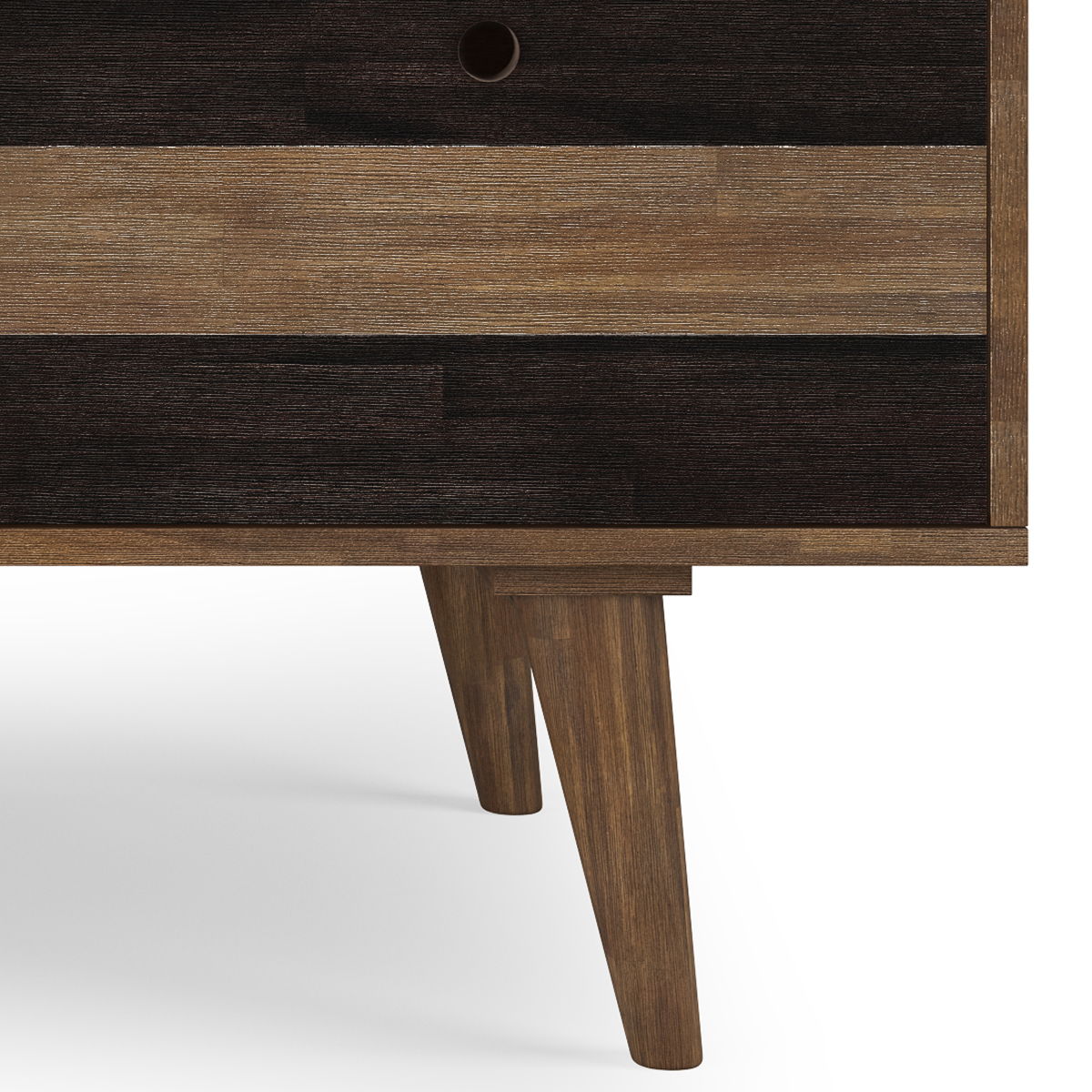 Clarkson - Desk With Side Drawers - Rustic Natural Aged Brown - The Sleep Loft - Online Mattress Showroom NYC
