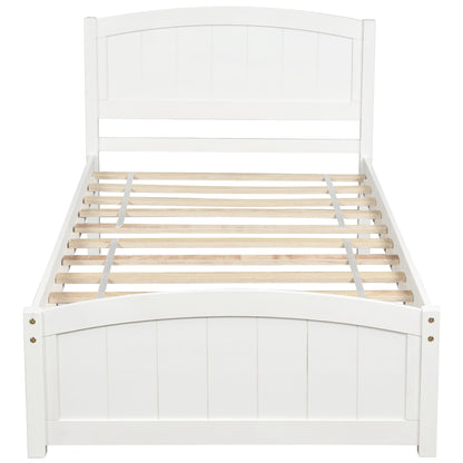 Platform Bed & Headboard, Footboard And Wood Slat Support - The Sleep Loft - Online Mattress Showroom NYC