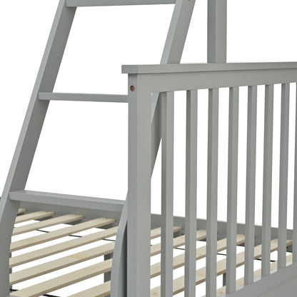 Bunk Bed With Ladder, And Safety Guard Rails - The Sleep Loft - Online Mattress Showroom NYC