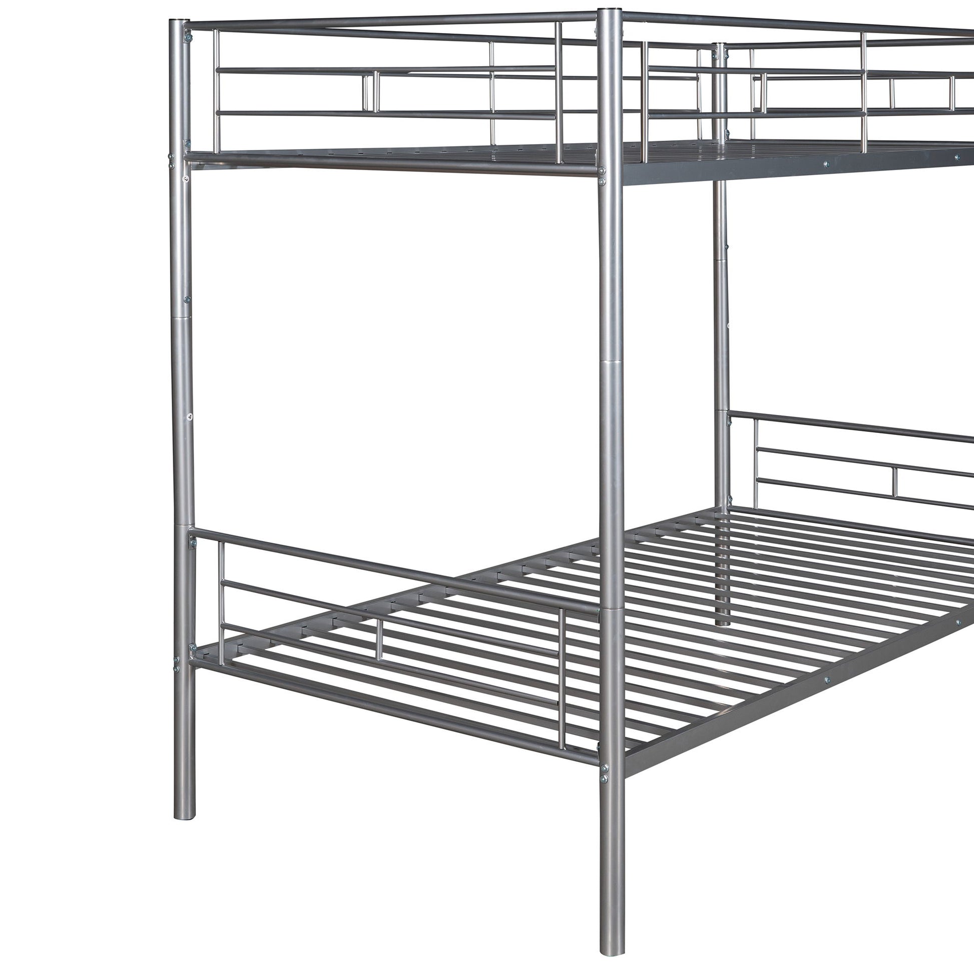 Steel Construction Bunk Bed - The Sleep Loft - Online Mattress Showroom NYC