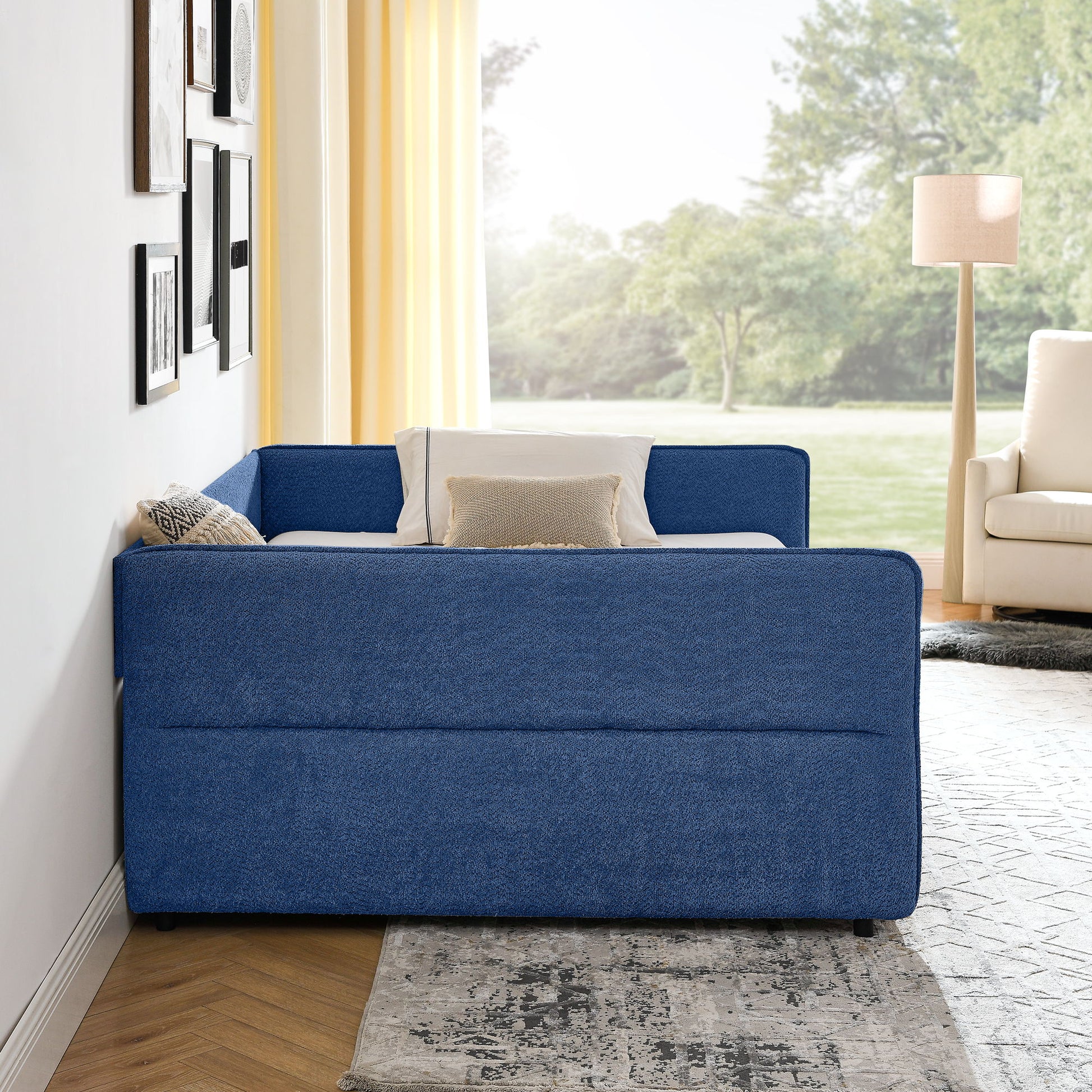 Upholstered Daybed & 2 Drawers - The Sleep Loft - Online Mattress Showroom NYC