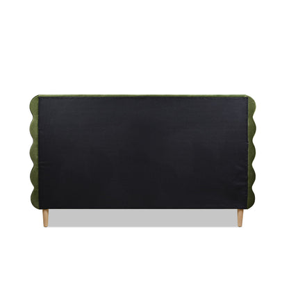 Stockholm - Modern Wavy Headboard Platform Bed - The Sleep Loft - Online Mattress Showroom NYC