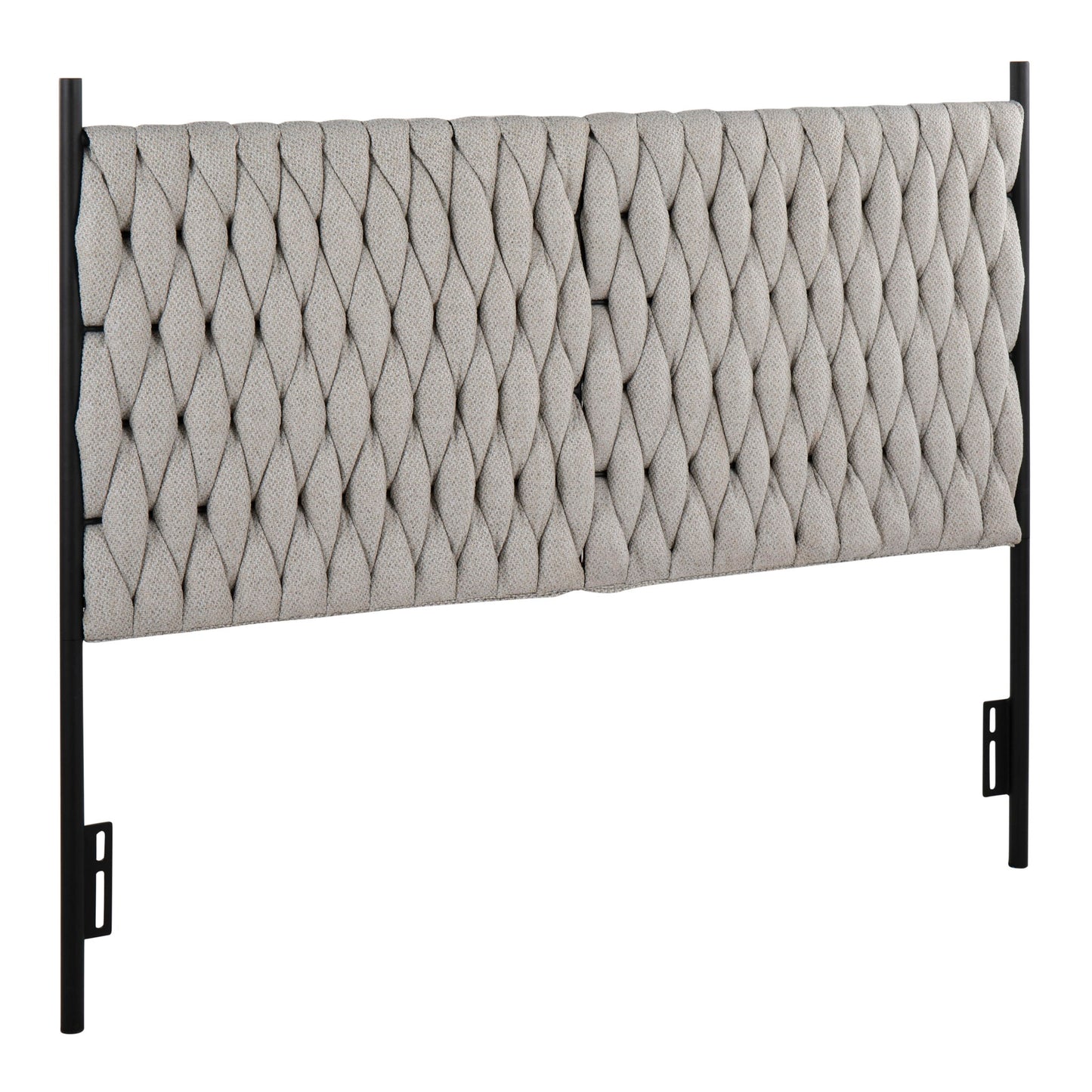Braided Matisse - Stylish Upholstery Headboard - The Sleep Loft - Online Mattress Showroom NYC