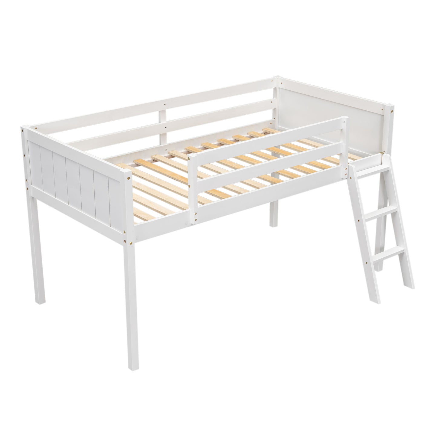 Low Loft Bed With Adjustable Ladder - The Sleep Loft - Online Mattress Showroom NYC